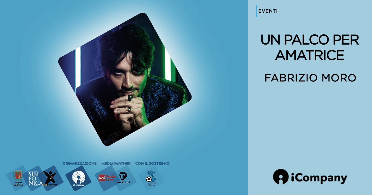 Fabrizio Moro a Un Palco per Amatrice - iNEWS