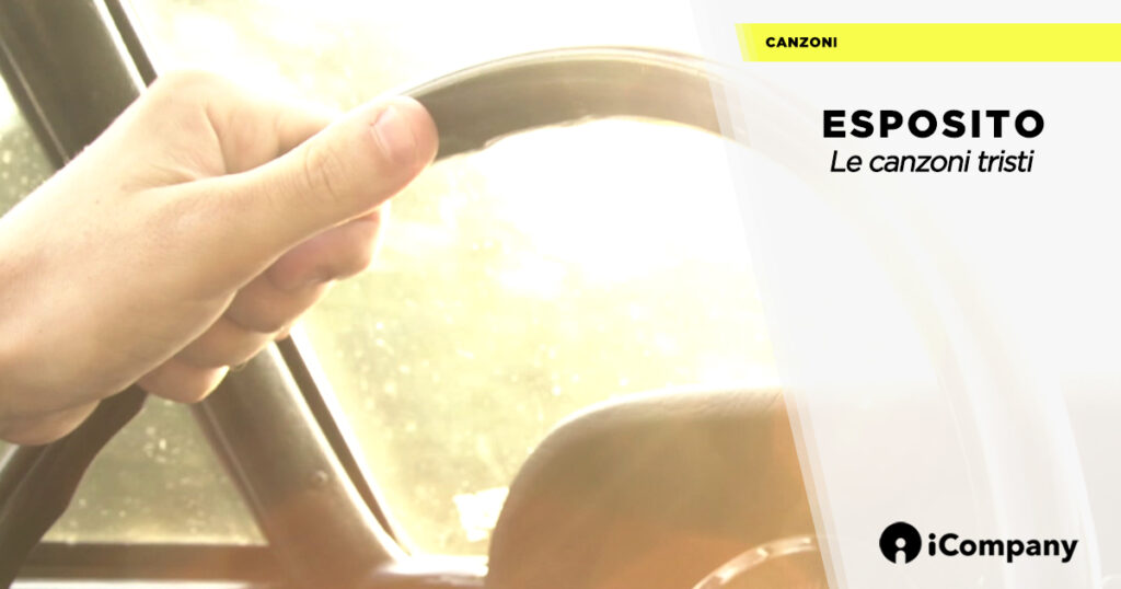 "Le canzoni tristi" è la nuova canzone di Esposito - iNEWS