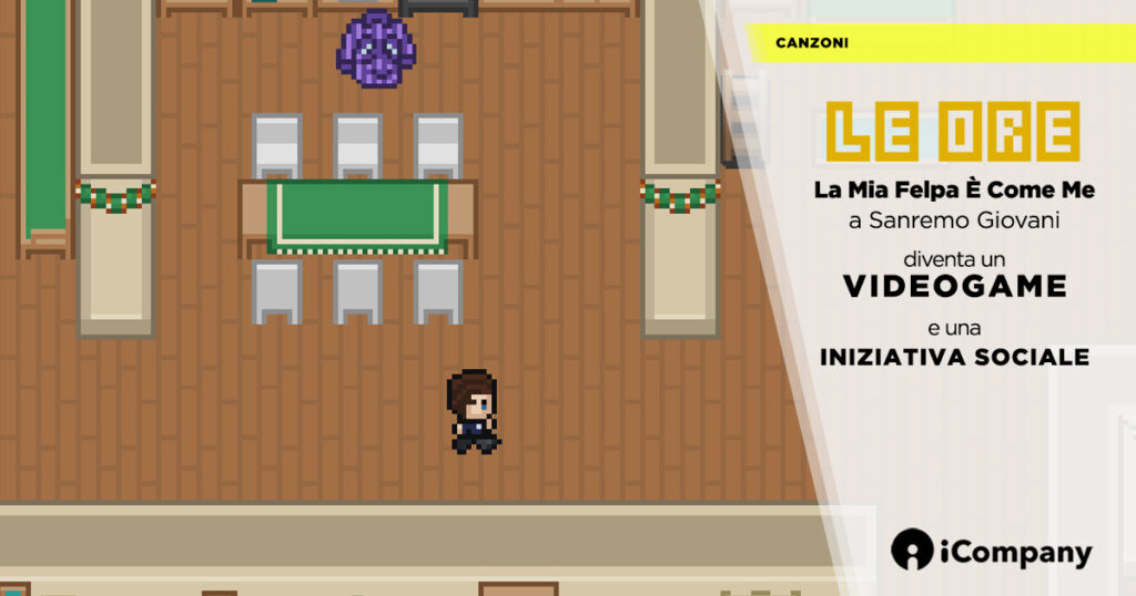 La Mia Felpa è Come Me a Sanremo Giovani diventa un videogame - iNEWS