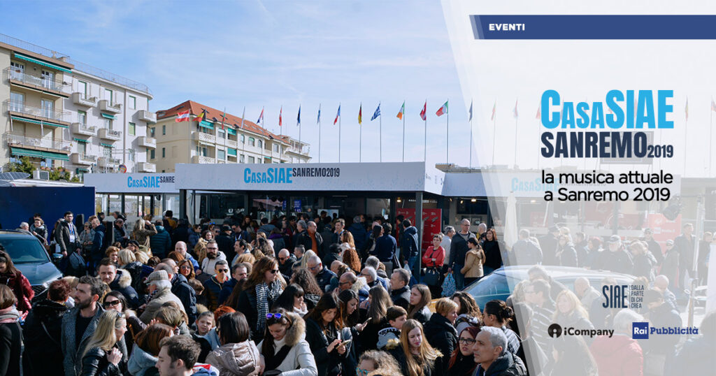 CasaSIAE: la musica attuale a Sanremo 2019 - iNEWS