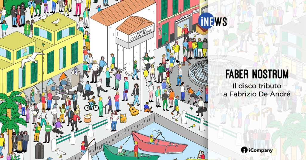 Faber Nostrum, il disco tributo a Fabrizio De André - iNEWS