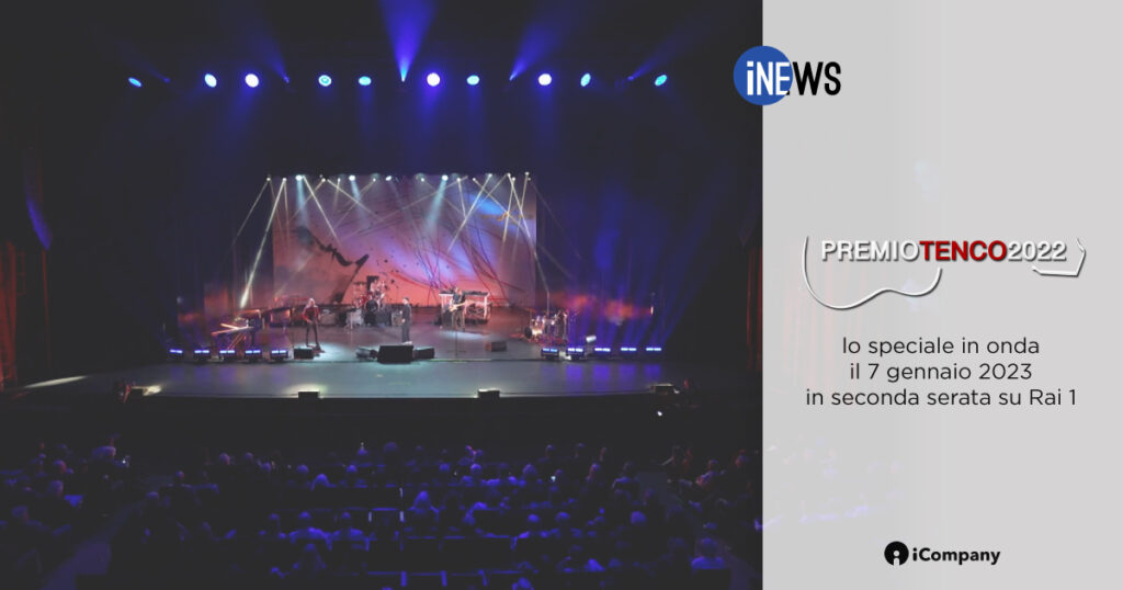 Premio Tenco 2022: lo speciale tv in onda il 7 gennaio 2023 in seconda serata su Rai 1