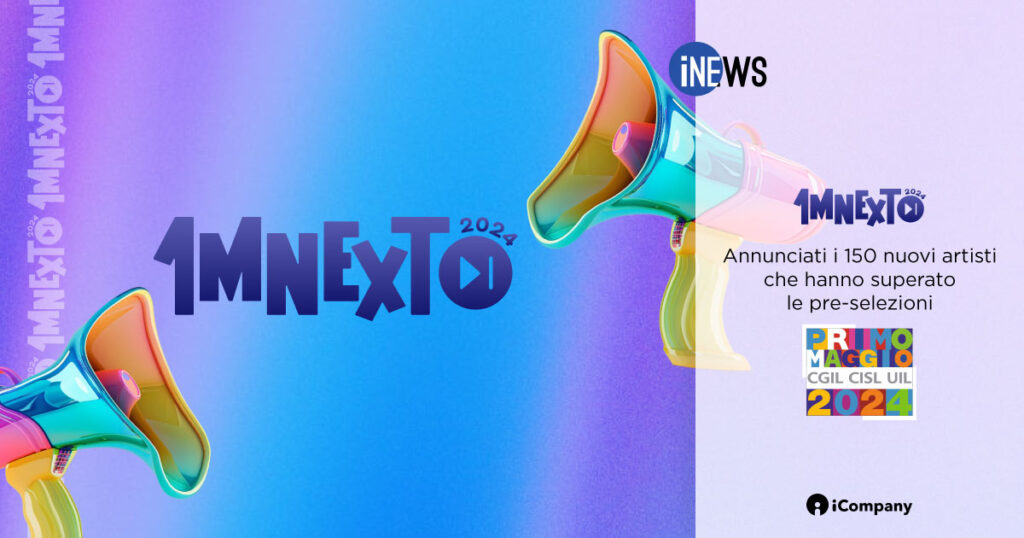 1MNEXT 2024: annunciati i 150 nuovi artisti che hanno superato le pre-selezioni - iNEWS